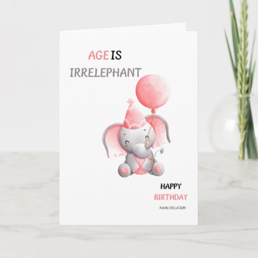 Leeftijd is irrelevant (Voorkant)