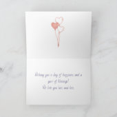 Leeftijd is irrelevant Cute Elephant Funny Birthda Kaart (Binnen)