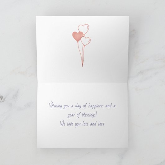 Leeftijd is irrelevant Cute Elephant Funny Birthda Kaart (Binnen)