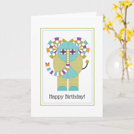 Leeftijd is irrelevant. kaart (Gele Bloem)