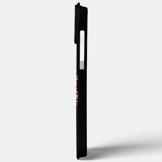 Leeftijd is slechts een getal, retro oudere vrouw Case-Mate iPhone case (Achterkant / Links)