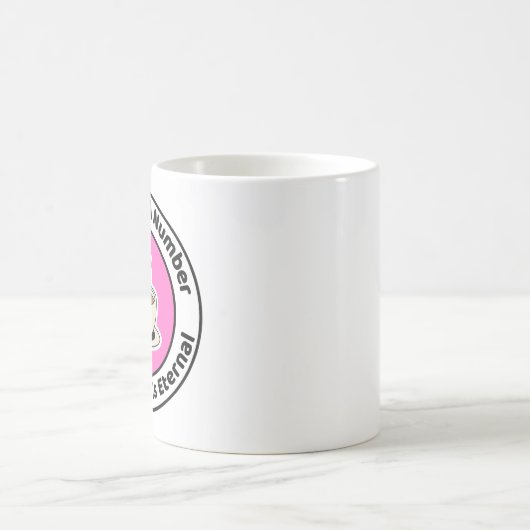 Leeftijd is slechts een verjaardagscijfer koffiemok (Center)