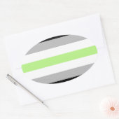 leeftijd ovale sticker (Envelop)