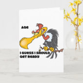 Leeftijd personaliseren met Buzzard Kaart (Gele Bloem)