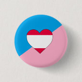 Leeftijd Pride Flag Ronde Button 3,2 Cm (Voorkant)