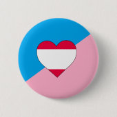 Leeftijd Pride Flag Ronde Button 5,7 Cm (Voorkant)