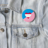 Leeftijd Pride Flag Ronde Button 5,7 Cm (In situ)