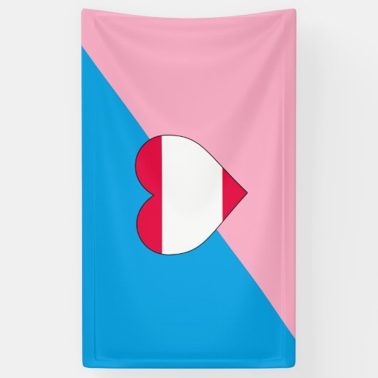 Leeftijd Pride Flag Spandoek (Verticaal)
