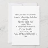 Leeftijd Progressie Foto Modern Afstuderen Kaart (Achterkant)