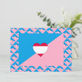 LEEFTIJD SPELEN TROTS VLAG KAART (Staand voorkant)