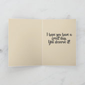 Leeftijd tot in de perfectie - Verjaardag Kaart (Binnen)