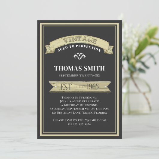  leeftijd tot perfecte geboorte kaart (Staand voorkant)