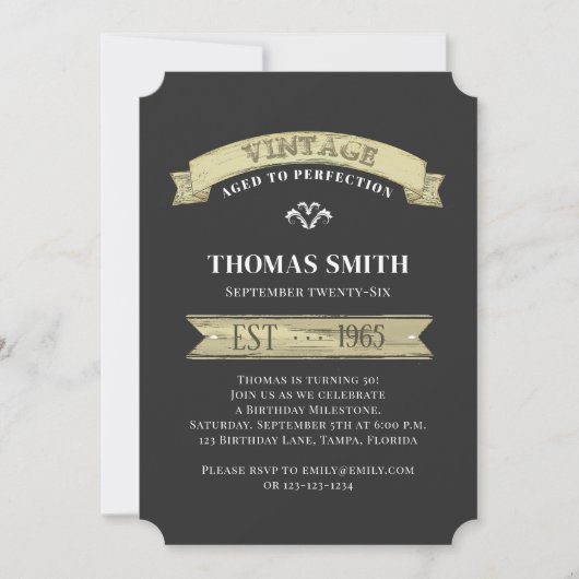  leeftijd tot perfecte geboorte kaart (Voorkant)