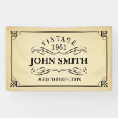  leeftijd tot perfecte geboorte spandoek (Horizontaal)