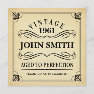 leeftijd tot perfecte zondag uitnodigen kaart