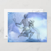 Leeftijd van de dierentuin van Aquarius Briefkaart (Voorkant / Achterkant)