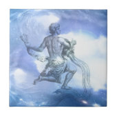 Leeftijd van de dierentuin van Aquarius Tegeltje (Voorkant)