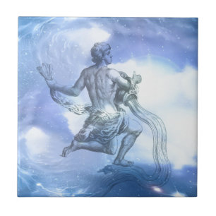 Leeftijd van de dierentuin van Aquarius Tegeltje