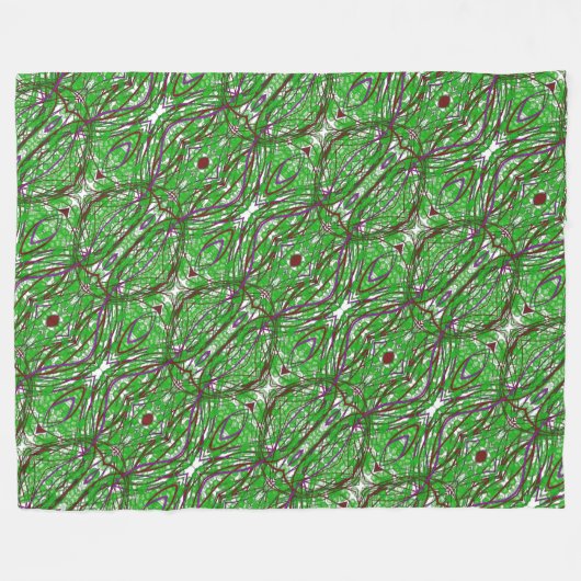 Leeftijd van de Geek Fleece Deken (Voorkant (Horizontaal))