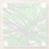 Leeftijd van de Geek Glazen Onderzetter (Achterkant)