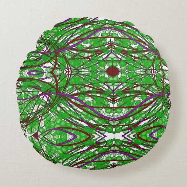 Leeftijd van de Geek Rond Kussen (Voorkant)