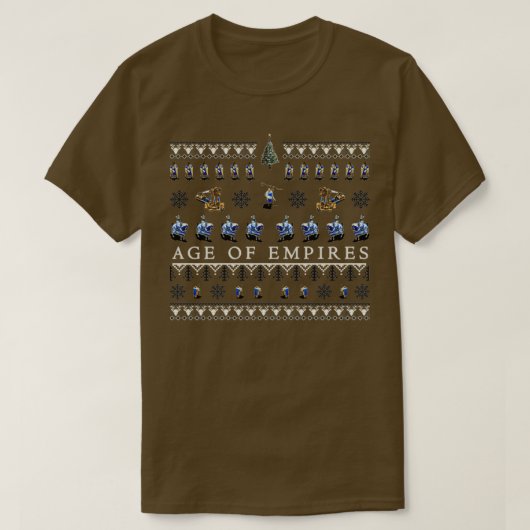 Leeftijd van de keizerlijke kerst t-shirt (Design voorkant)