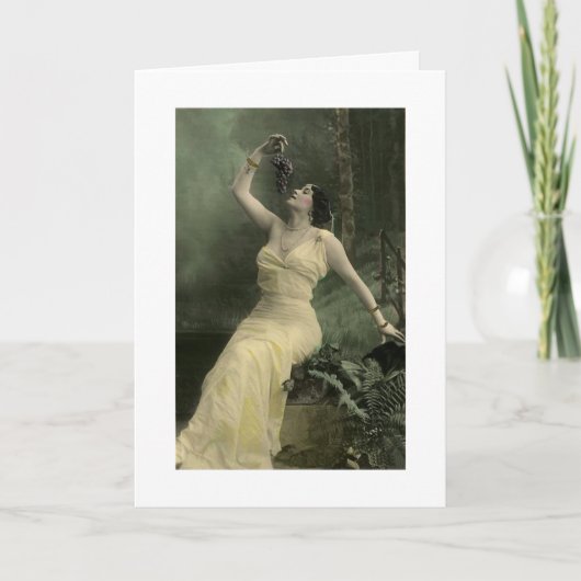 Leeftijd van de wijn kaart (Voorkant)