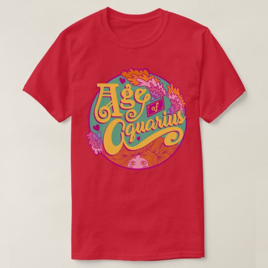 Leeftijd van het aquarius t-shirt (Design voorkant)