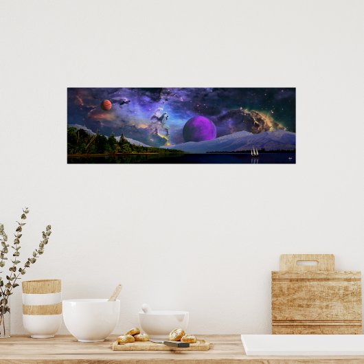 Leeftijd van het zee poster (Keuken)