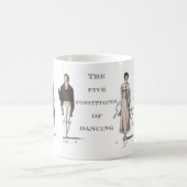 Leeftijd van Jane Austen Contra Dance Contradans Koffiemok (Center)