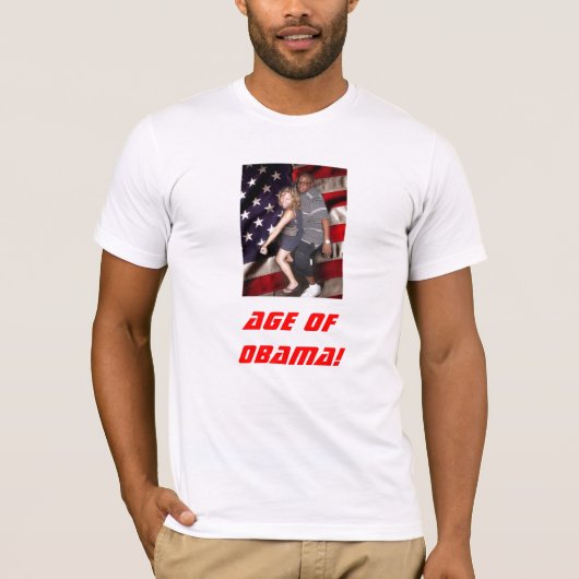 Leeftijd van Obama 2! T-shirt (Voorkant)