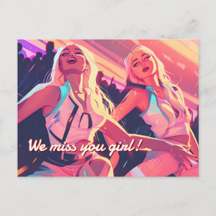 Leeftijd van Rave City-club Briefkaart