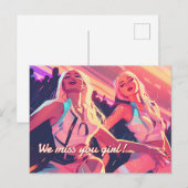 Leeftijd van Rave City-club Briefkaart (Voorkant / Achterkant)