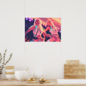 Leeftijd van Rave City-club Poster (Keuken)