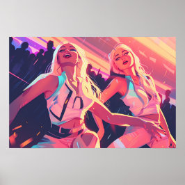 Leeftijd van Rave City-club Poster