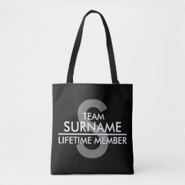 Leeftijd van TEAM (Achternaam) Tote Bag