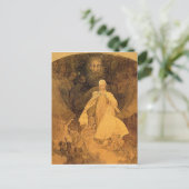 Leeftijd van Wisdom door Alphonse Mucha Briefkaart (Staand voorkant)