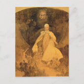 Leeftijd van Wisdom door Alphonse Mucha Briefkaart (Voorkant)