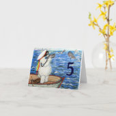 Leeftijd Verjaardag Kaart (Gele Bloem)