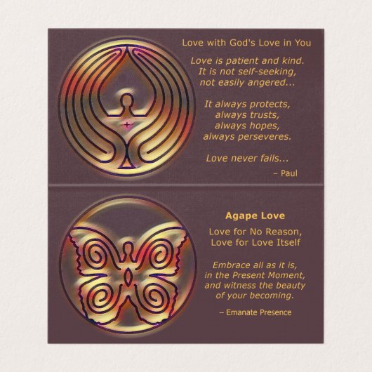 LEEFTIJD - WITSERSE KAART VISITEKAARTJE (Binnenkant ongevouwen)