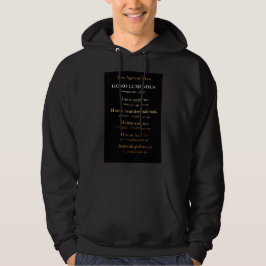 Leeftijden Van De Mens Heren Hoodie