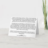 Leeftijdloos Arabisch Wenskaart Kaart (Achterkant)