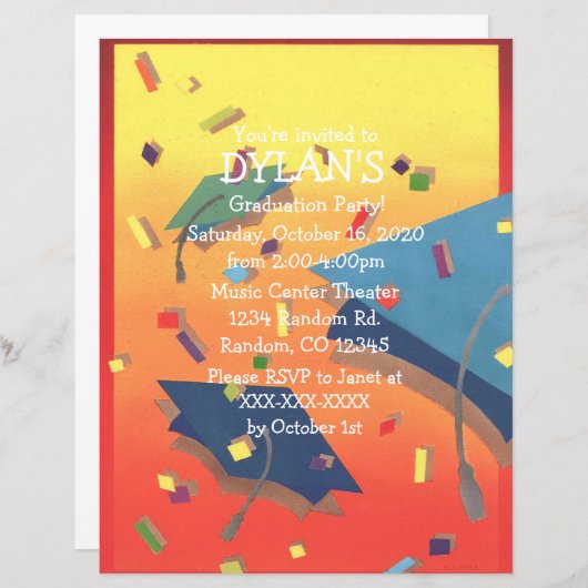 Leeftijdschriften voor kleurrijke thematafrichters (Voorkant / Achterkant)