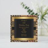 Leeftijdsduur toevoegen Wilde exotische gemengde d Kaart (Staand voorkant)