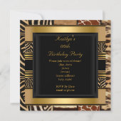 Leeftijdsduur toevoegen Wilde exotische gemengde d Kaart (Voorkant)