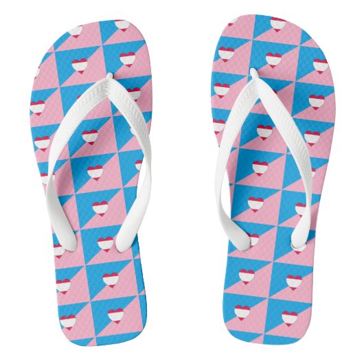 Leeftijdsrol Trots Teenslippers (Voetbed)