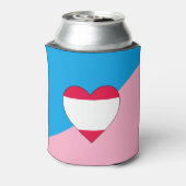 Leeftijdsrol Trots Vlag Blikjeskoeler (Blikje Achterkant)