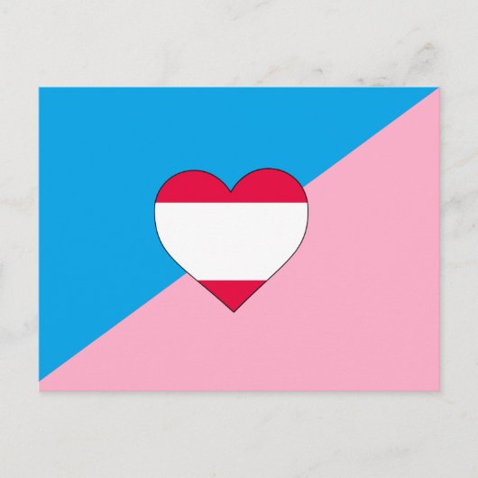 Leeftijdsrol Trots Vlag Briefkaart (Voorkant)