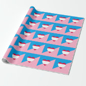 Leeftijdsrol Trots Vlag Cadeaupapier (Uitgerold)