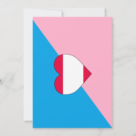 Leeftijdsrol Trots Vlag Feestdagenkaart (Voorkant)